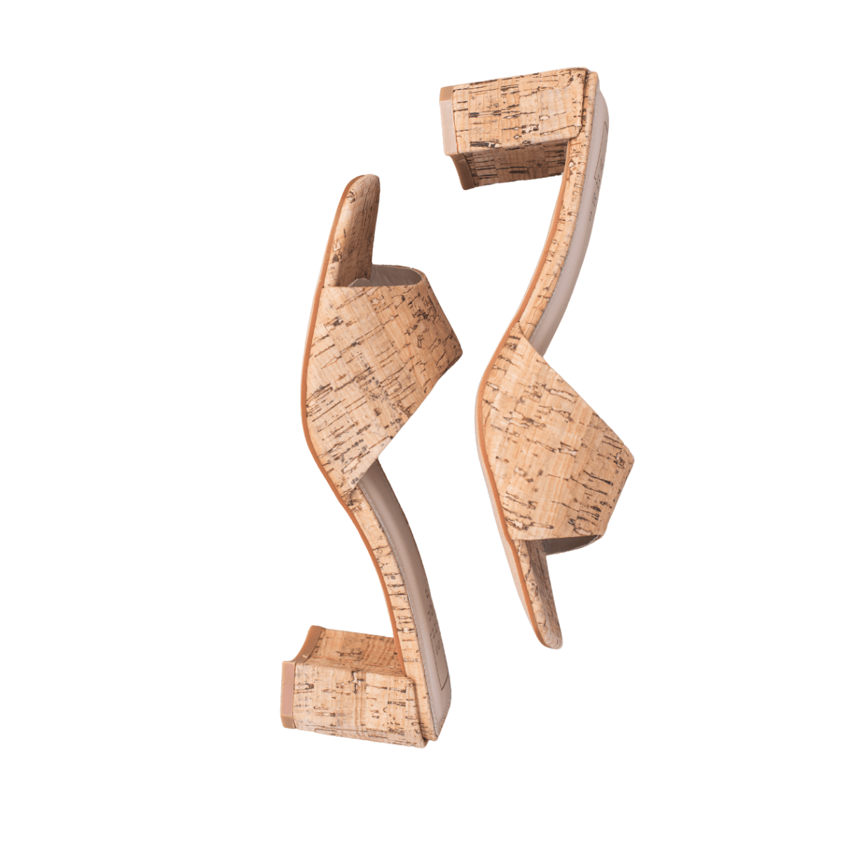 Cork Heel Sandal