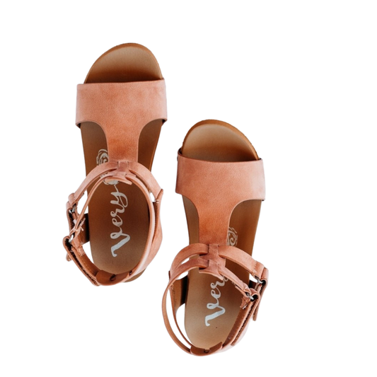 Coral Willa Wedge